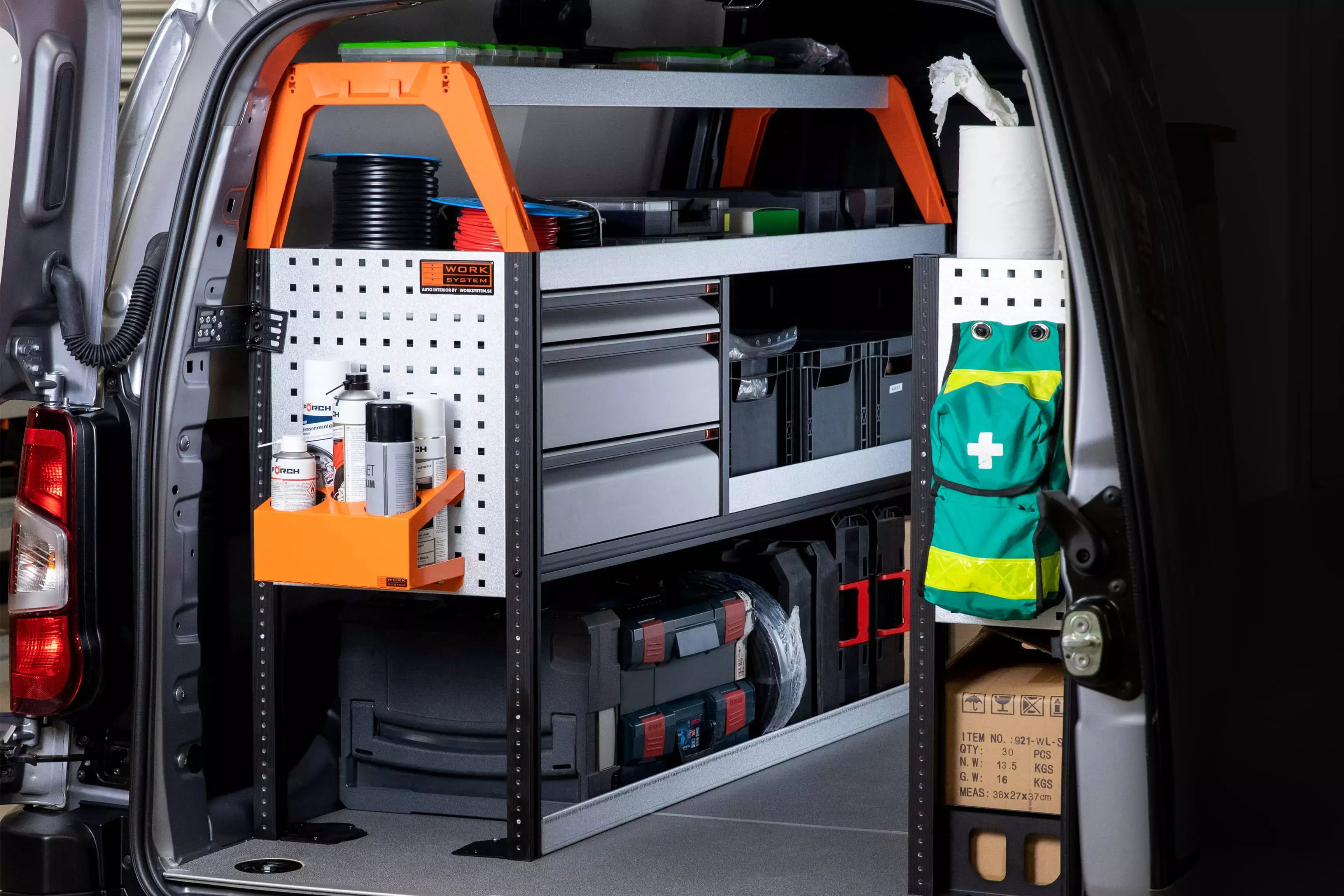 Bedrijfswageninrichting
